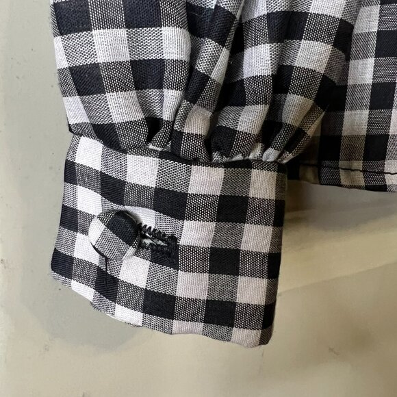 Vintage Victor Costa long-sleeved blouse, size 12 (runs small) - Picture 4 of 6